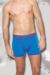 Mens 2 Pack Dare to Wear Colourburst Cobalt and Purple Fitted Keyhole Trunks 25% OFF This Style