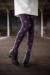 Ladies 1 Pair Elle Flower Patterned Winter Soft Tights