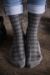 Mens 2 Pair Levis 168LS Graphic Check Cushioned Crew Socks