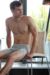 Mens 1 Pack Pringle Button Fly Cotton Fitted Boxer Shorts