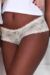 Ladies 1 Pair Kinky Knickers Ivory Handmade In The UK Scalloped Lace Trim Knickers