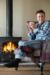 Mens 1 Pair SockShop Slipper Heat Holders Thermal Socks