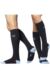 Mens and Ladies 1 Pair MilkTEDS Everyday Compression Socks with Contrast Heel and Toe