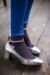 Ladies 2 Pair Elle Bamboo Striped and Plain Socks