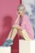 Ladies 2 Pair Elle Dainty and Delicate Floral Ankle Socks