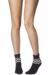Ladies 1 Pair Elle Gift Boxed Wool Blend Zig Zag Slipper Socks