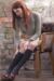 Ladies 2 Pair Elle Fair Isle and Heart Textured Knee High Socks