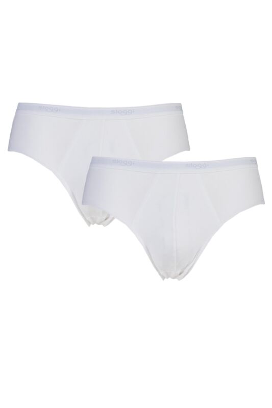 Mens 2 Pack Sloggi Basic Midi Brief