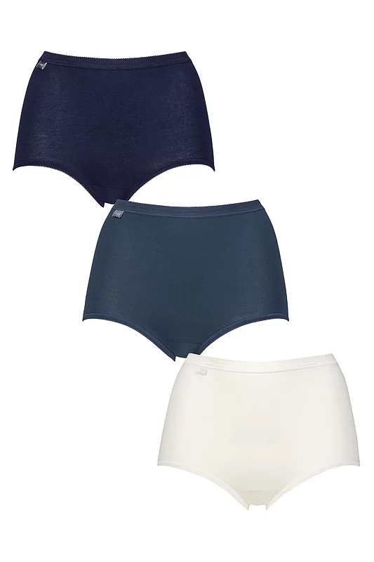 Women's 3 Pair Sloggi Basic Maxi Briefs