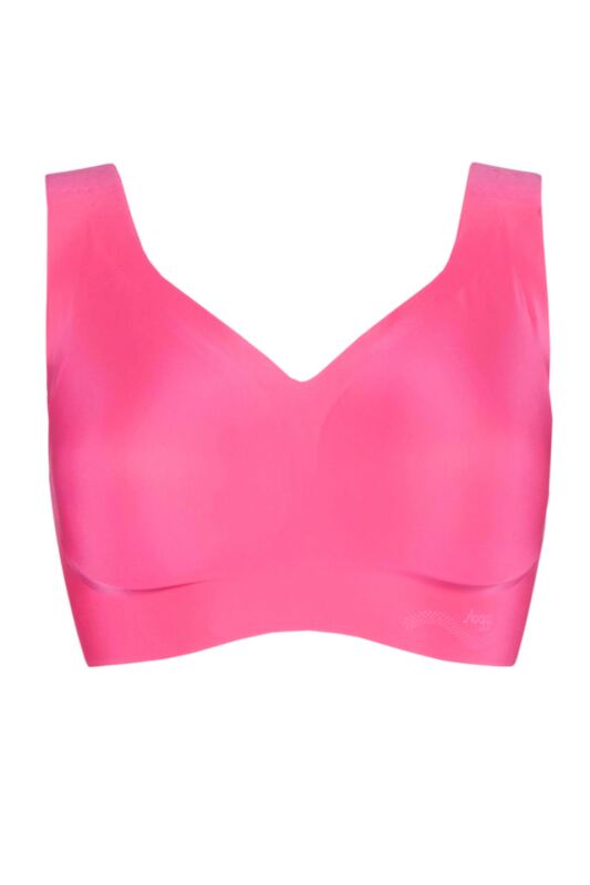 Women's Sloggi Zero Feel Seamfree Bralette with Removable Pads Guava Extra Small