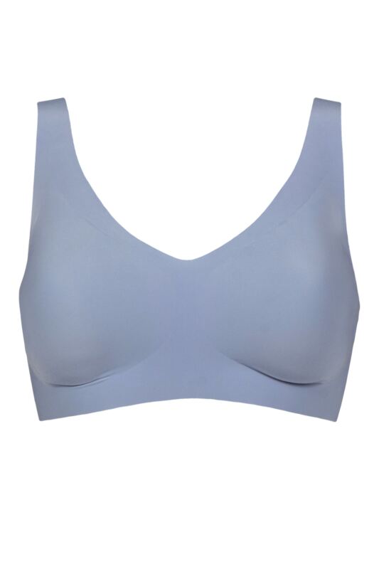 Women's Sloggi Zero Feel Seamfree Bralette with Removable Pads Chambray S