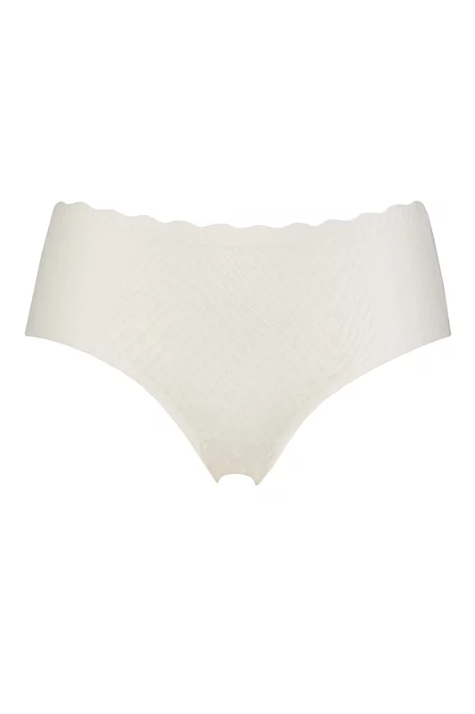 Women's 1 Pack Sloggi Zero Feel Bliss Hipster Briefs Silk White L