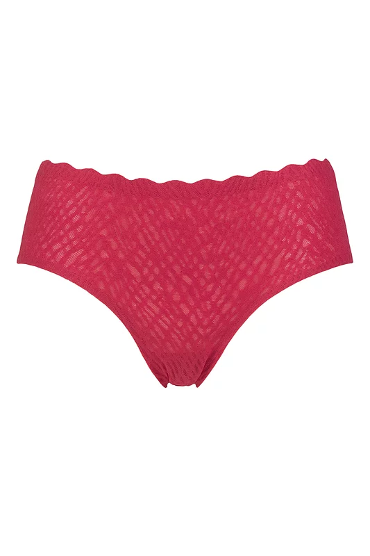Women's 1 Pack Sloggi Zero Feel Bliss Hipster Briefs Berry S