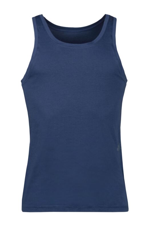 Mens 1 Pack Sloggi SLG Baselayer Tank Top Ultramarine Large