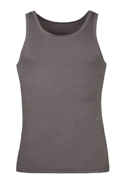 Mens 1 Pack Sloggi SLG Baselayer Tank Top Shiver Small