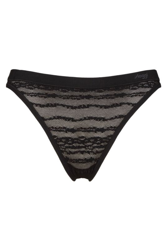 Womens 1 Pack Sloggi FREE evolve String Lace Thong