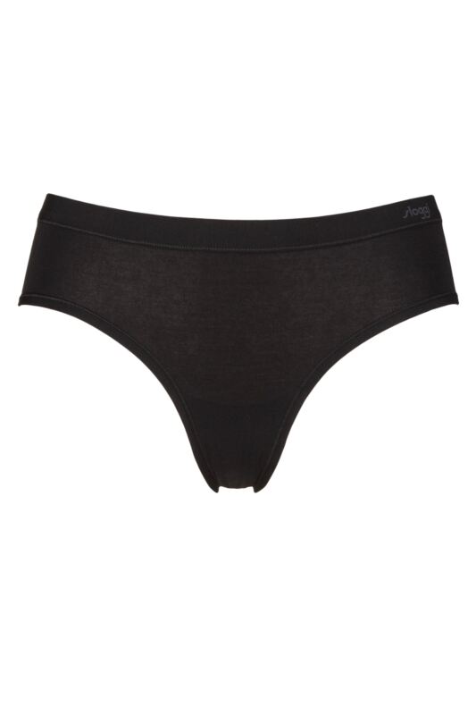 Womens 1 Pack Sloggi FREE evolve Hipster Black L/XL