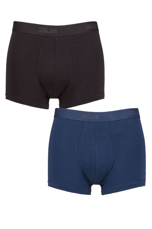 Mens 2 Pack Sloggi SLG Baselayer Trunks