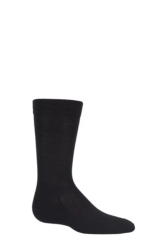 Boys And Girls 1 Pair Falke Family Casual Cotton Socks