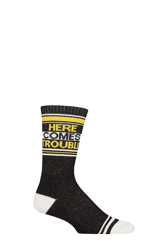 Gumball Poodle 1 Pair Here Comes Trouble Cotton Socks