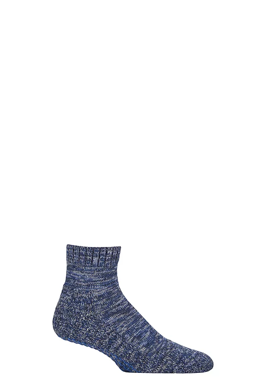 Mens 1 Pair Falke Homepads Cotton Grip Sole House Socks