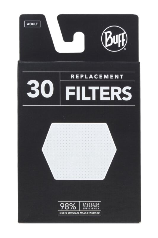 Adult 1 Pack BUFF Filter Mask Face Cover with 5 Replacement Filters