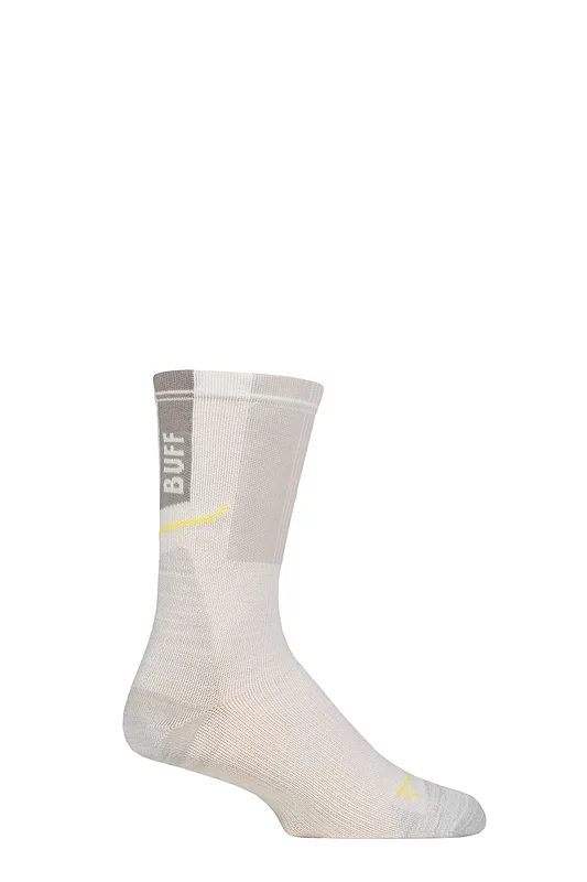 Mens and Women's 1 Pair BUFF Run COOLNET® Crew Length Socks