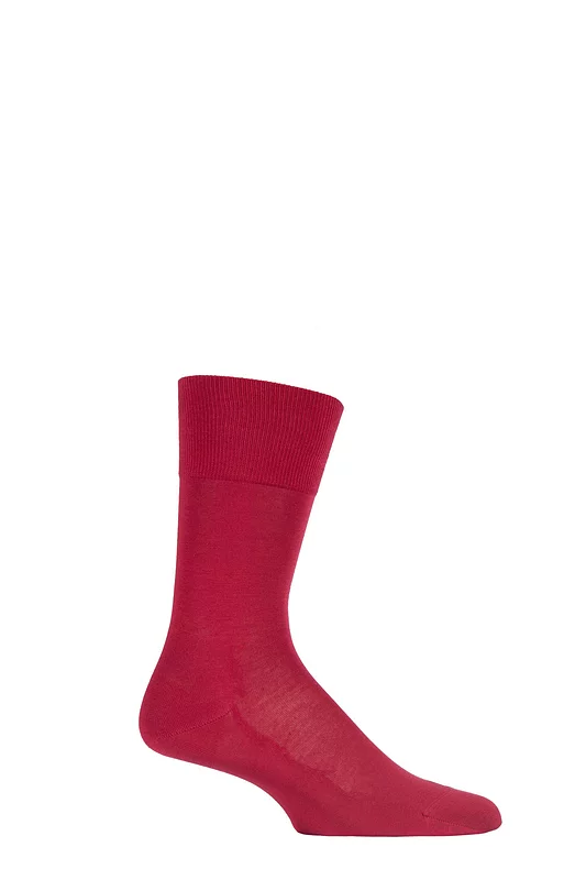 Mens 1 Pair Falke Tiago Classic Fil d'Ecosse Mercerised Cotton Socks