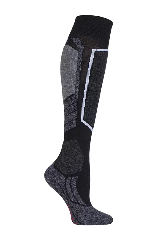 Women's 1 Pair Falke SK2 New Medium Volume Wool Ski Socks