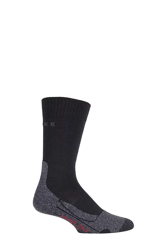 Mens 1 Pair Falke TK2 Medium Volume Ergonomic Cushioned Trekking Socks