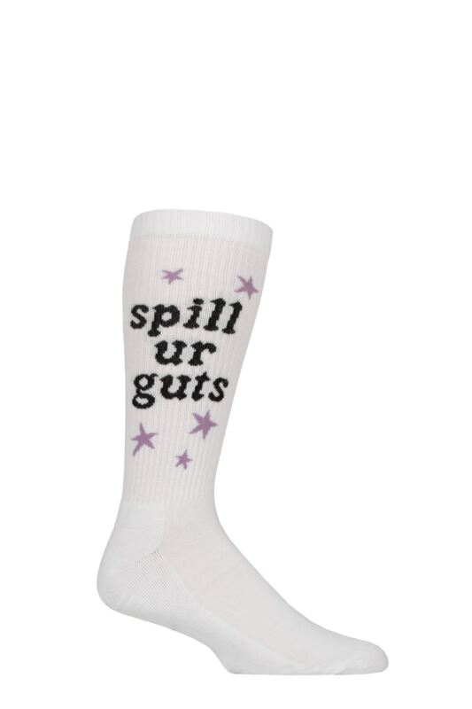 SOCKSHOP Music Collection 1 Pair Olivia Rodrigo Spill Ur Guts Cotton Socks