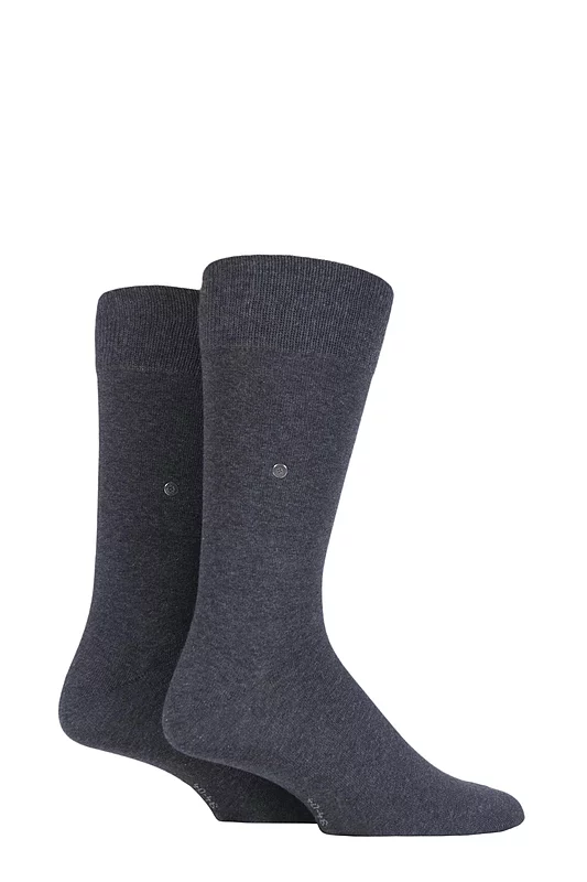 Mens 2 Pair Burlington Everyday Cotton Socks