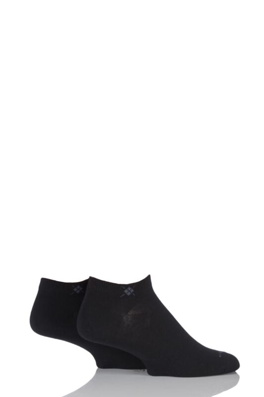 Mens 2 Pair Burlington Everyday Cotton Trainer Socks