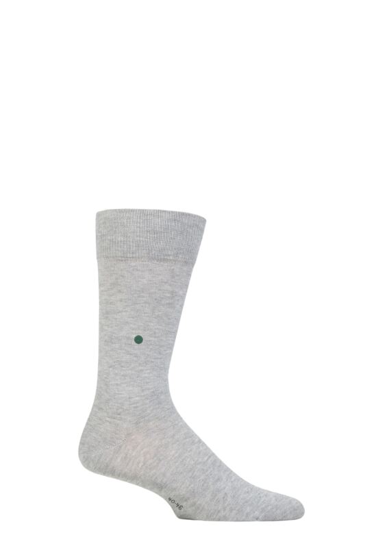 Mens 1 Pair Burlington Lord Plain Cotton Socks