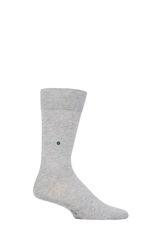 Mens 1 Pair Burlington Lord Plain Cotton Socks