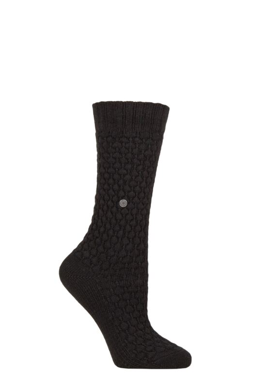 Women's 1 Pair Burlington Orkney Cashmere Textured Socks