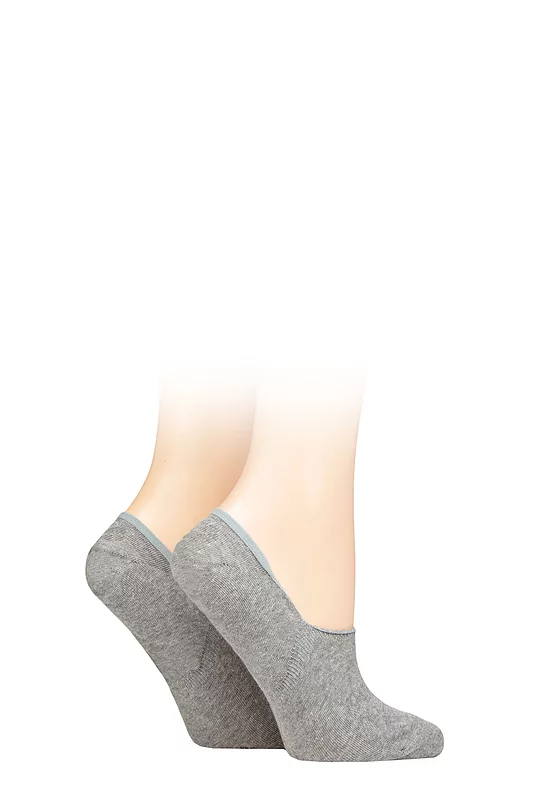 Women's 2 Pair Burlington Everyday Anti-Slip Heel Invisible Shoe Liners