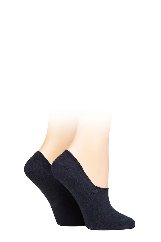 Women's 2 Pair Burlington Everyday Anti-Slip Heel Invisible Shoe Liners