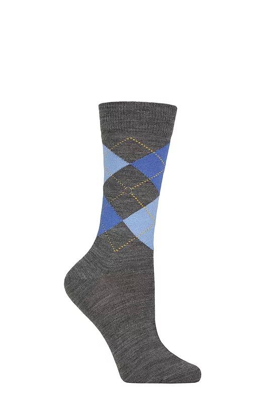 Women's 1 Pair Burlington Marylebone Argyle Wool Socks