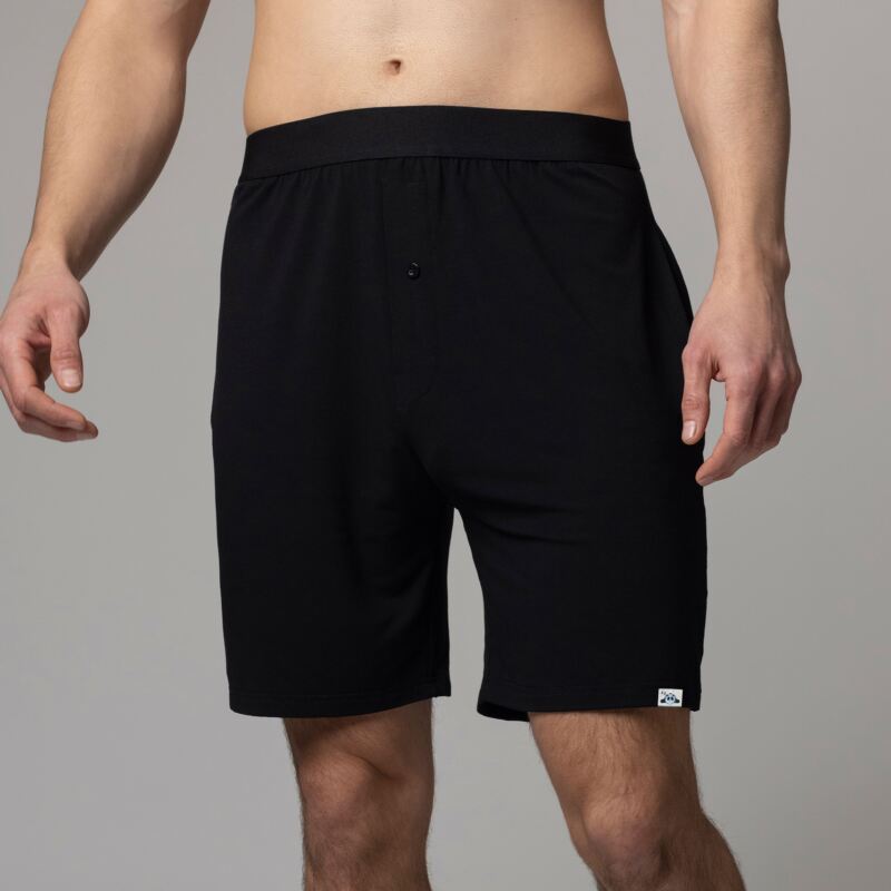 Mens 1 Pack Lazy Panda Bamboo Loungewear Selection Shorts