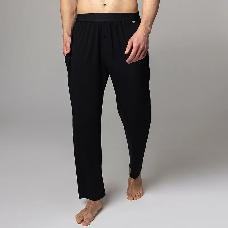 Mens 1 Pack Lazy Panda Bamboo Loungewear Selection Classic Bottoms