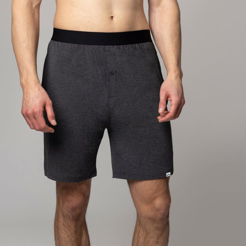 Mens 1 Pack Lazy Panda Bamboo Loungewear Selection Shorts