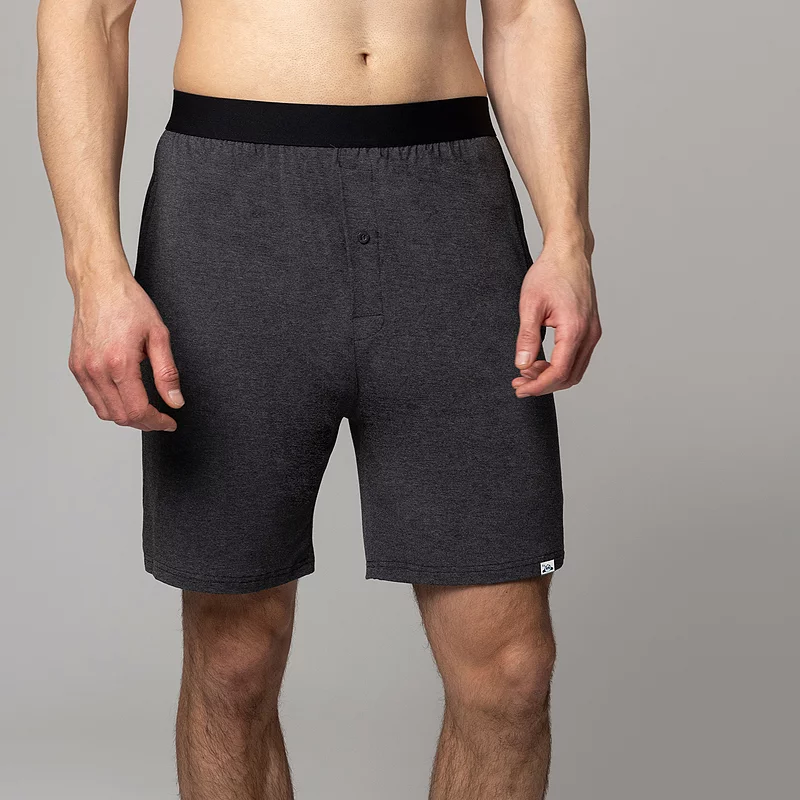 Mens 1 Pack Lazy Panda Bamboo Loungewear Selection Shorts