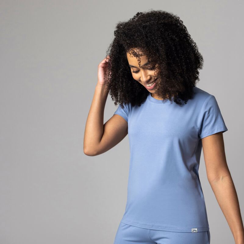 Women's 1 Pack Lazy Panda Bamboo Loungewear Selection T-Shirt