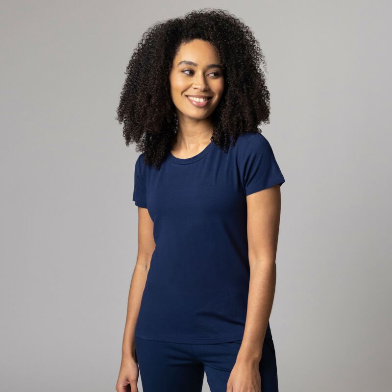 Women's 1 Pack Lazy Panda Bamboo Loungewear Selection T-Shirt
