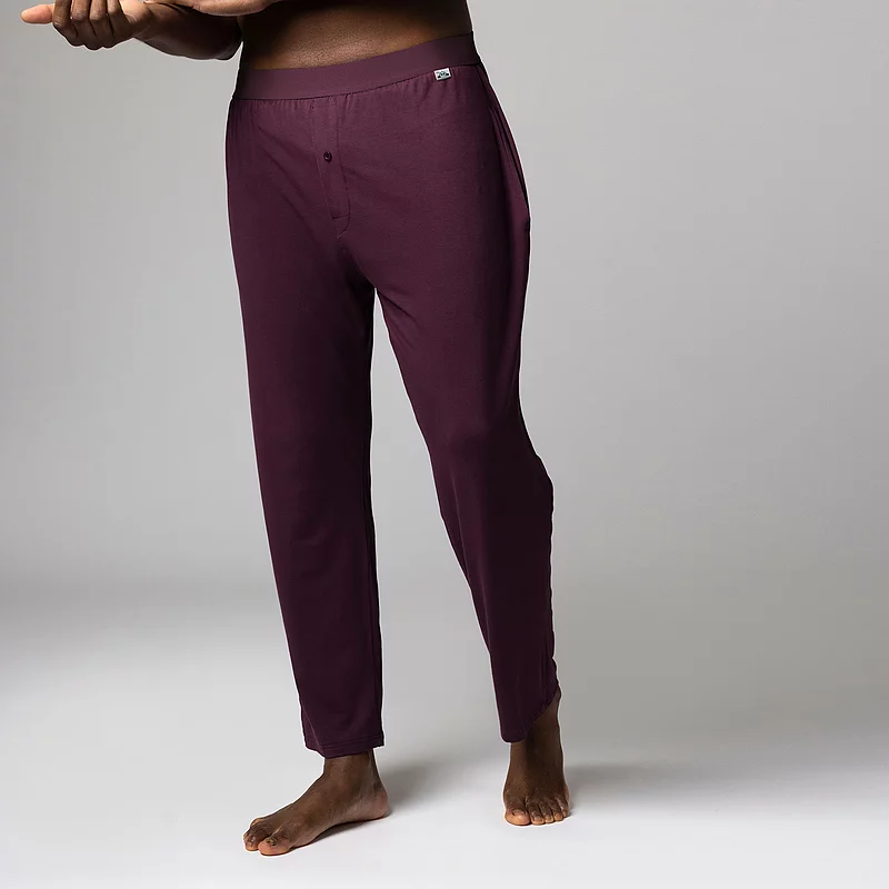 Mens 1 Pack Lazy Panda Bamboo Loungewear Selection Classic Bottoms