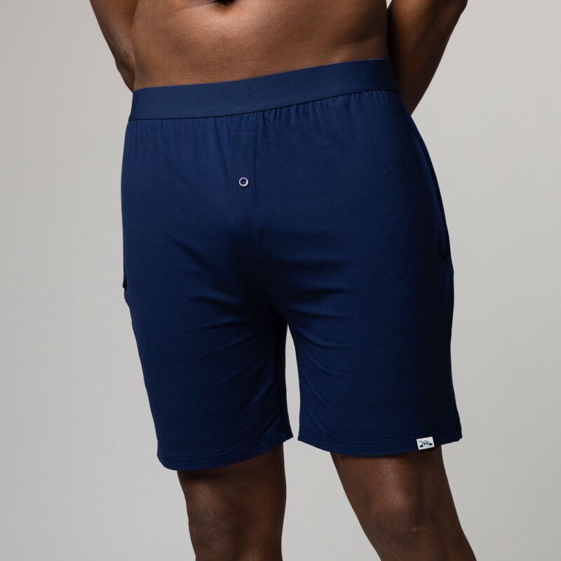 Mens 1 Pack Lazy Panda Bamboo Loungewear Selection Shorts