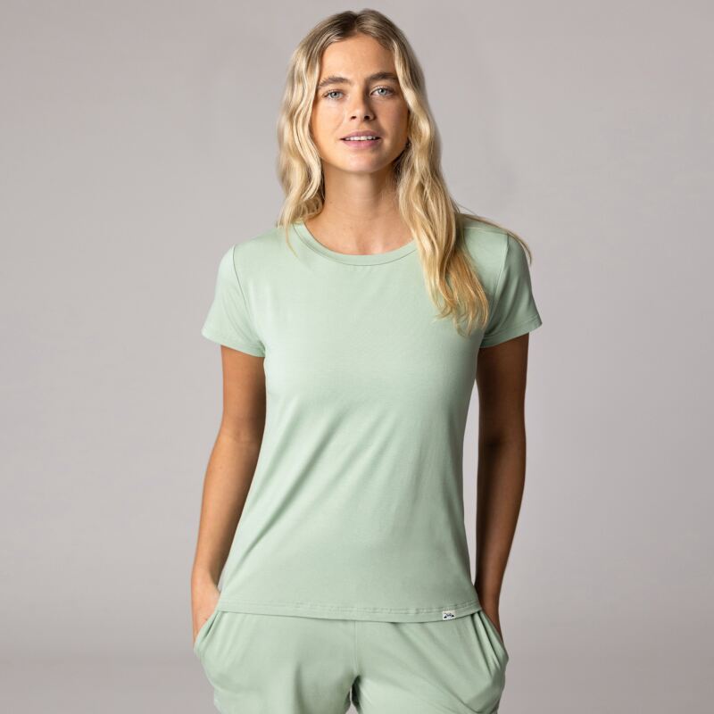 Women's 1 Pack Lazy Panda Bamboo Loungewear Selection T-Shirt