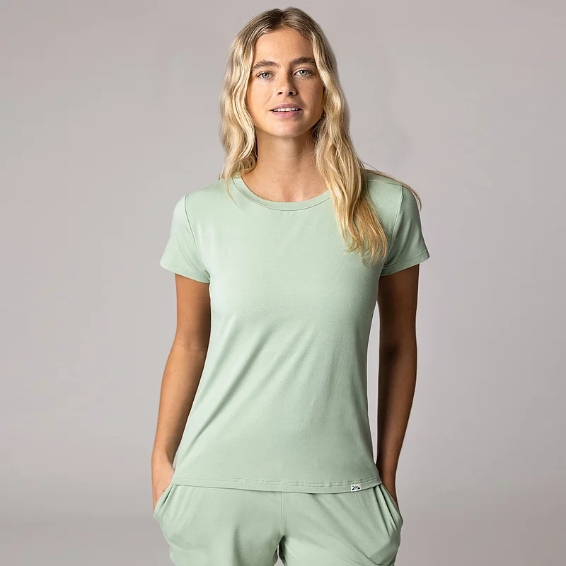 Women's 1 Pack Lazy Panda Bamboo Loungewear Selection T-Shirt