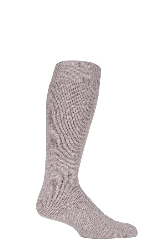 Mens and Women's 1 Pair SOCKSHOP of London Mohair Knee High Socks With Cushioning